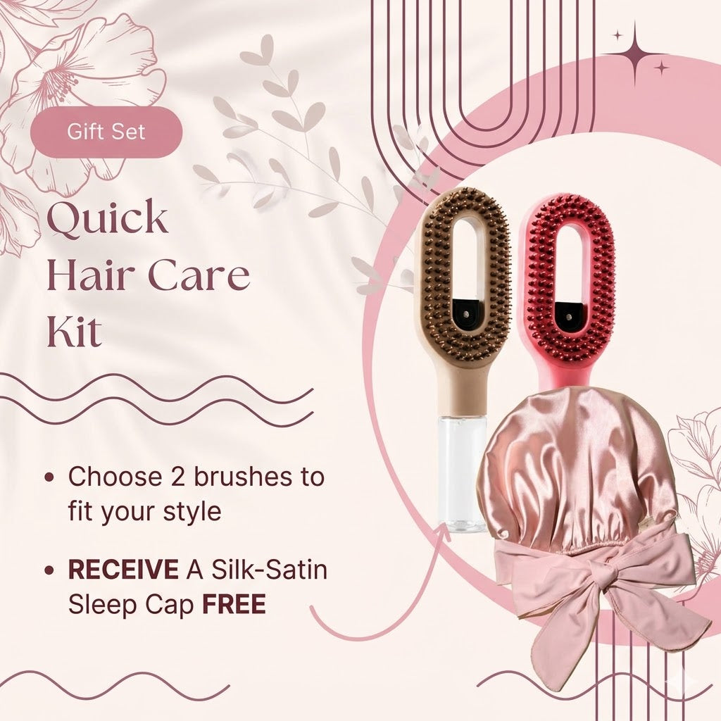 Knots? Frizz? Solved in One Brush!