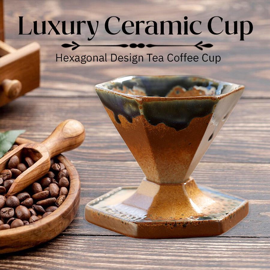 50% OFF FOR A LIMITED TIME 🎉 - Hexagonal Design Tea and Coffee Mugs ☕️