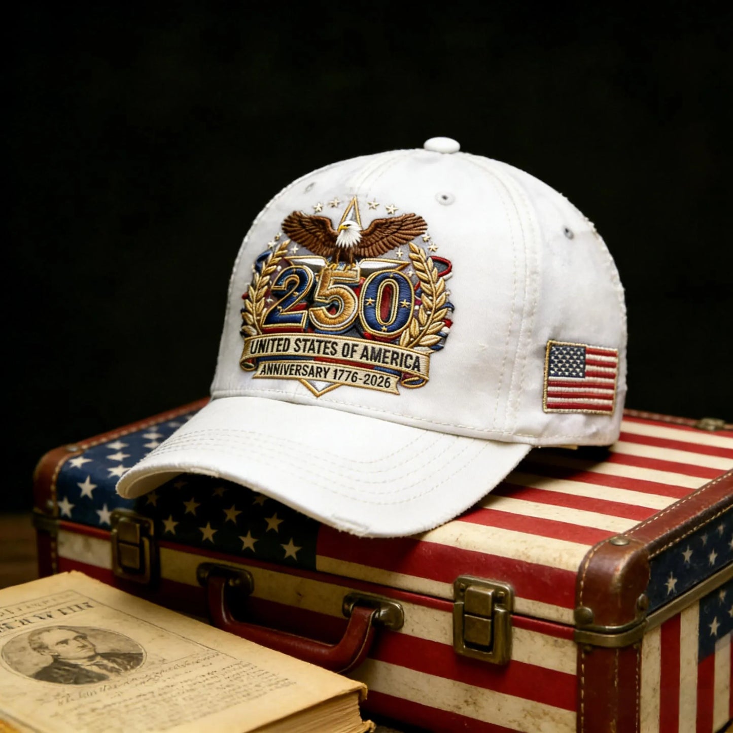 250th Anniversary of the United States Embroidered Cap