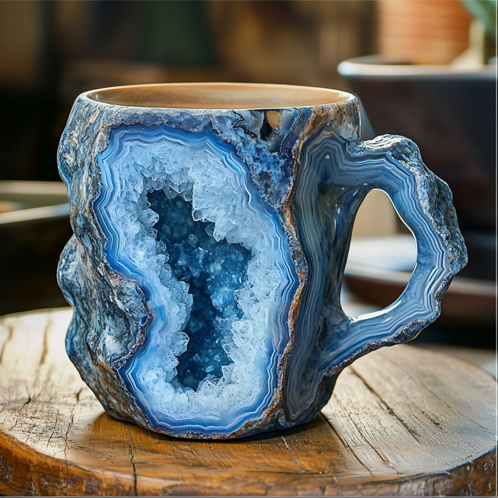 🎁 Last day 45% OFF 🥃2024 New Mineral Crystal Coffee Mugs