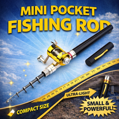 Portable Pen Fishing Rod